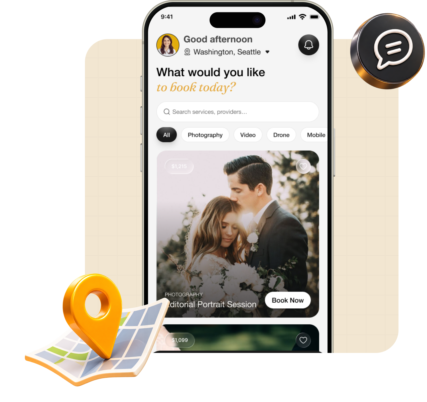 Find & Hire Talent Interface